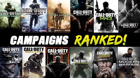 best call of duty campaign|ranking every cod campaign.